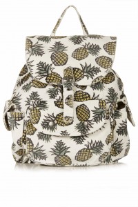 Pineapple Rucksack, £34, Topshop