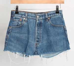 Levi Denim Shorts, £20, ARK